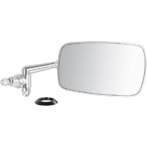 113857514D Mirror Right Passenger Side Luxury Zinc Diecasting Version(Not Stainless Steel Housing) Chrome For 1968-77 Beetle - Super Beetle Sedan