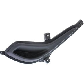 Front Right Passenger Side Fog Light Cover Lamp Hole Bumper Insert Trim Replacement For 2012 2013 2014 2015 2016 2017 Hyundai Accent Sedan & Hatchback Black Textured Plastic HY1039111 865641R000