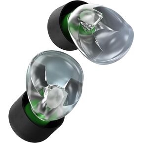 Flare Definition - Increase Sound Quality Anywhere - Reduce Ear Distortions - Silicone Tips – Clear