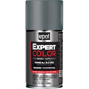 U-POL Expert Color, For Honda/Acura NH797M, Automotive Spray Paint, Professional Grade, Long-Lasting, Easy-To-Use, Modern Steel