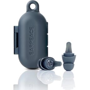 EarPeace Everyday Ear Plugs for Noise Reduction & Noise Control - High-Fidelity Earplugs, Reusable Earplugs for Sleep, Work, Snoring Blocking, Includes Carrying Case - Gifts for Dad - Cream