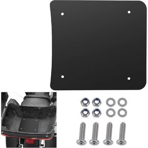 Tour Pack Plate, Tour Pack Mounting Plate, Tour Pack Base Plate, Tour Pack Plate for 2014 Later Harley Touring Razor Chopped King Tour Pak