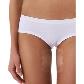 Skinnies Inner Thigh Tape - Patented & Made in USA - Clear Adhesive Strips Instantly Slim Upper Inner Thigh & Prevent Chafing - Sweatproof and All-Day Wear Body Tape for Women - 5 Pairs
