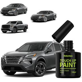 QAB Pearl White Tricoat Touch Up Paint Compatible With Nissan Cars, Professional Auto Touch-up Paint Scratch Repair Kit, Automotive Paints Exact Match For Rogue/Sentra/Altima/Frontier/Titan