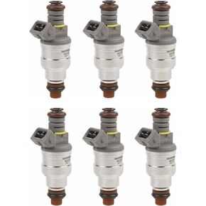MOSTPLUS Fuel Injectors Compatible with Ford 6 Cyl 3.8L 4.9L F1ZE-B4C F1ZZ9F593B (Set of 6)