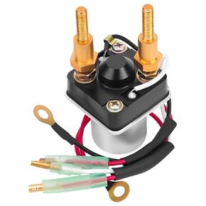 AHL Starter Solenoid Relay for Kawasaki JS550 550 SX 1982-1991 / JS440 1982 1983 1984 1985 1986 1987 1988 1991 PWC
