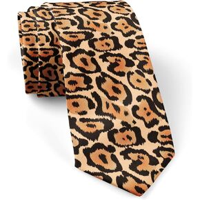 ( Jaguar ) Fashion Novelty Necktie, Conversation Neckwear Ties Great for Party and Events