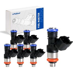 Fuel Injector Fit for:/Ford F150 Edge 2011-2015 2011-2016 /Explorer, for:/Mustang Transit-150 250 350, for:/Lincoln 2011-2018 MKX 3.7L V6 MKS MKT MKZ 0280158191, FJ1116, Black