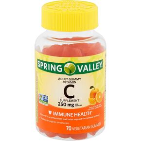 Spring Valley - Gummie Vitamin C 240 Mg ، 70 Orange Gummies