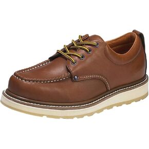 رجال 4 بوصات ناعمة إصبع القدم الناعم من الجلد المقاوم للانزلاق مقاوم لدائم أوكسفورد أحذية الأحذية 82994 in Kuwait