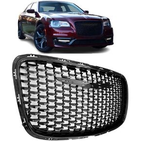 Front Grille compatible with 2015-2023 Chrysler 300