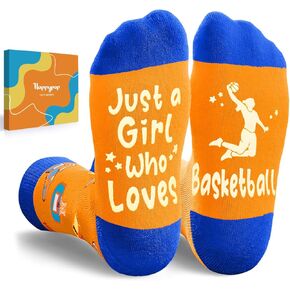 HAPPYPOP Sports Gifts For Women Girls - Softball Volleyball Basketball Golf Ballet Socks For Women