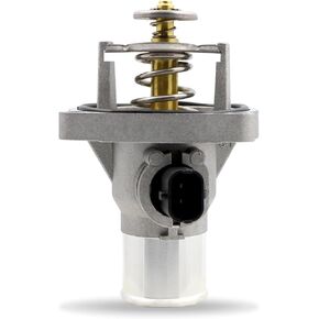 Upgrade Aluminium Thermostat Housing Assembly, Compatible with Chevy Aveo Aveo5 2009-2011, Cruze 2011-2016, Sonic 2012-2018, Trax 2013-2020, Pontiac G3 2009-2010, Replaces# 96984104 55564891 55578419