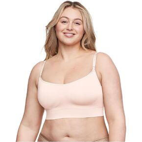 Warner's Women's Blissful Benefits Dig-Free Band with Seamless Stretch Wireless Lightly Lined Comfort Bra Rm0911w