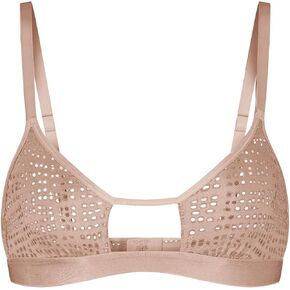 NEGATIVE Underwear – Eyelet Lace Cutout Bra – Wireless Bralette for Women – Our Most Minimal Cut