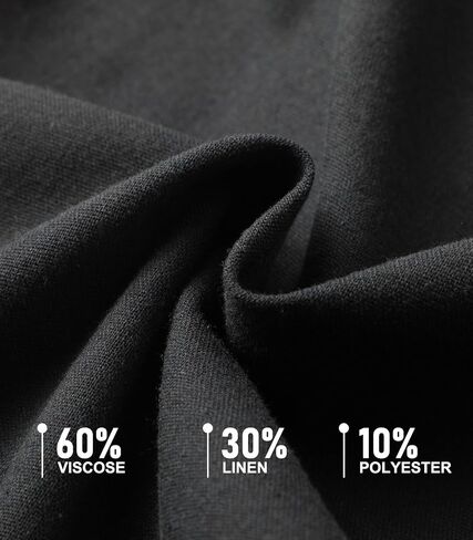 Mens Linen Shorts Casual Elastic Drawstring Lightweight Shorts Outdoor Running Beach Vacation Multi-Pockets Short in Saudi Arabia