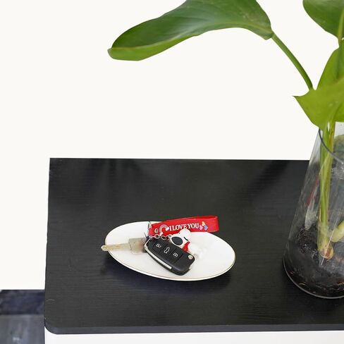 HANKOR Ceramic Key Bowl for Entryway Table, 7 x 4 Key Dish Tray Catch All Bowl, Small Decorative Bowl for Key Jewelry Ring, White in Kuwait