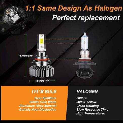 تناسب مصابيح LED لـ Chevy Silverado 1500 2500HD 2007-2019 ، 9005 H11 LED ، 9005+H11 High & Low Beam Lights ، 5202 أضواء الضباب ، 500 ٪ من السطوع ، 6000K أبيض ، قابس ولعب ، حزمة 6 in Saudi Arabia
