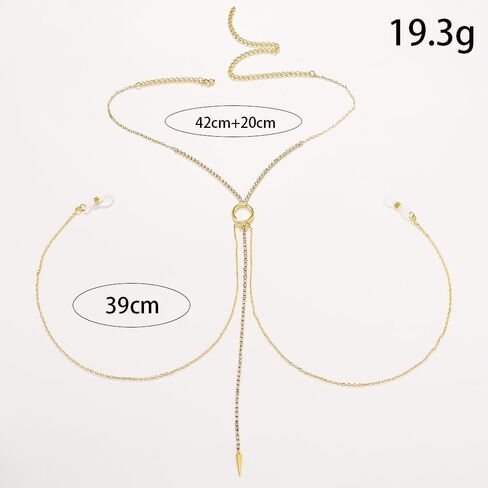 Adjustable Nipple Clamps with Chain Necklace for Women Non Piercing Beginner Plus Size Rhinestone Silver Body Chain Bra Drop Jewelry in Saudi Arabia