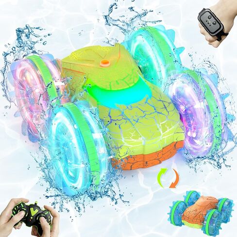 8WD سيارة حيلة RC يتم التحكم فيها يدويًا، سيارة زاحفة للتحكم عن بعد بمستشعر للإيماءات للأولاد الذين تتراوح أعمارهم بين 8-13 عامًا، ألعاب تسلق 2.4 جيجا هرتز للأطفال من سن 6 إلى 10 و11 و12 عامًا، هدايا عيد الميلاد للأولاد والبنات in Saudi Arabia