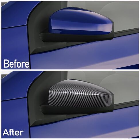 Gloss Black Side Wing Mirror Cover Cap Compatible with 2007 2008 2009 2010 2011 2012 Nissan Sentra in Saudi Arabia