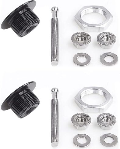 2pcs Quick Release Hood Pins Pins ، Quick Latch Pumper Prefer Car Prisper Lock Lock Clip Clip Universal for Car Pumper Lock in Saudi Arabia