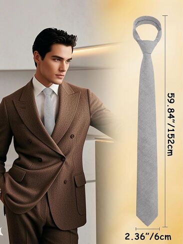 Mantieqingway Black Cotton Tie Solid Color Skinny Neckties 2.36" Ties for Men Formal Business Wedding Graduation in Saudi Arabia