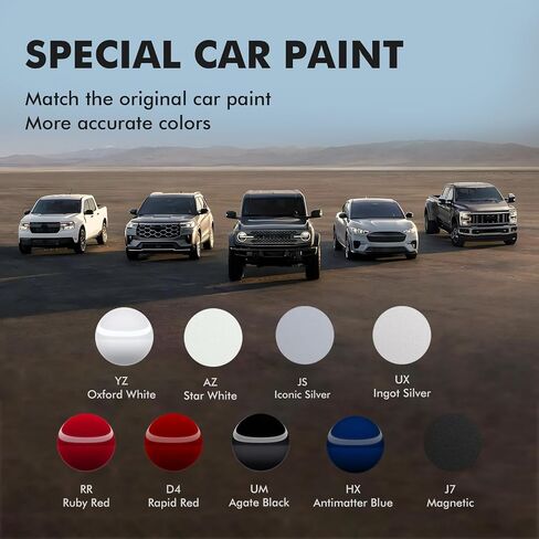 Touch Up Paint for Ford (Ruby Red), 1 Fl Oz (Pack of 1) in Saudi Arabia