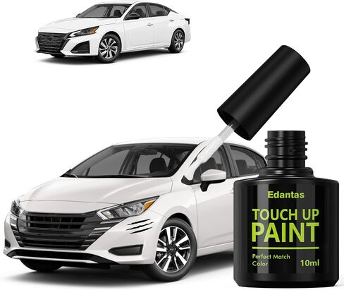 QAB Pearl White Tricoat Touch Up Paint Compatible With Nissan Cars, Professional Auto Touch-up Paint Scratch Repair Kit, Automotive Paints Exact Match For Rogue/Sentra/Altima/Frontier/Titan in Kuwait
