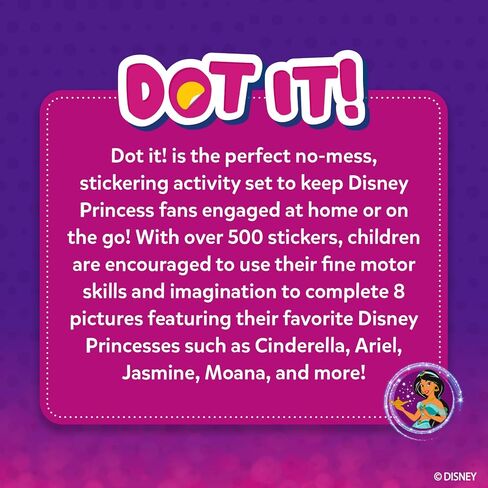 Skillmatics Art Activity - Dot It Photo Frames, Mess-Free Sticker Art for Kids, Craft Kits, DIY Activity, Gifts for Boys & Girls Ages 3, 4, 5, 6, 7, Travel Toys for Toddlers in Kuwait