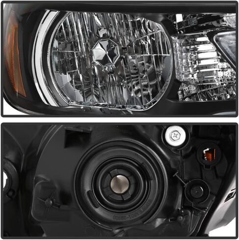 ACANII - For 2012 2013 2014 Honda CR-V Black Housing OE Style Headlights Headlamps Assembly Pair Replacement Left+Right in Saudi Arabia
