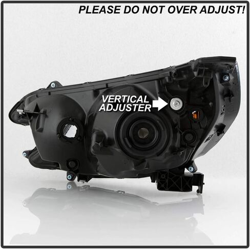 ACANII - For 2012 2013 2014 Honda CR-V Black Housing OE Style Headlights Headlamps Assembly Pair Replacement Left+Right in Saudi Arabia