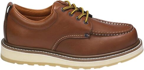 رجال 4 بوصات ناعمة إصبع القدم الناعم من الجلد المقاوم للانزلاق مقاوم لدائم أوكسفورد أحذية الأحذية 82994 in Kuwait