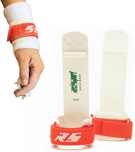 Reisport Women's Gymnastic Grips Double Buckle Uneven Bar Grips, No Slip Fit, XX-Small, Small, Medium, Large, Women and Girls Gymnastics Training, Special Leather, Long Lasting, Safe Grip in Kuwait