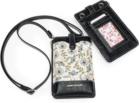 Leather Small Crossbody Bags for Women Designer Cell Phone Bag Wallet Purses Adjustable Strap in Saudi Arabia