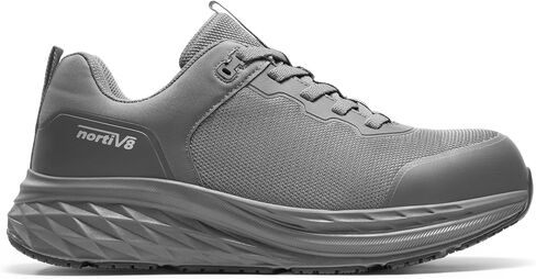 NORTIV 8 Steel Toe Shoes for Men Slip Resistant Comfortable Work Shoes in Saudi Arabia