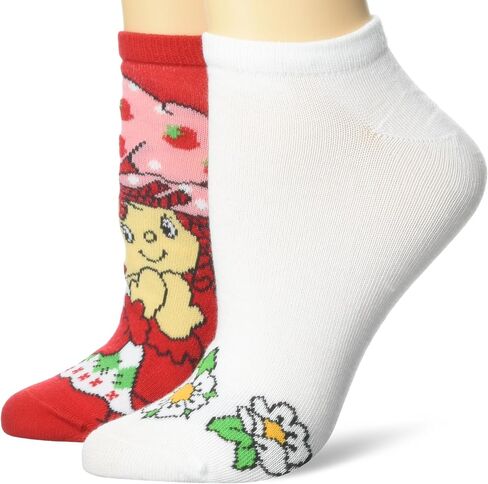Strawberry Shortcake Women's 5 Pack No Show Ankle Socks in Saudi Arabia