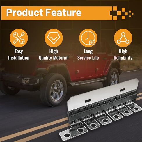 68368853AA 956-600 Z Case Fuse Array متوافق مع Jeep Wrangler JL 2018-2023 & Jeep Gladiator JT 2020 ، مربع كتلة الصمامات الرئيسي استبدال# 956600 in Kuwait