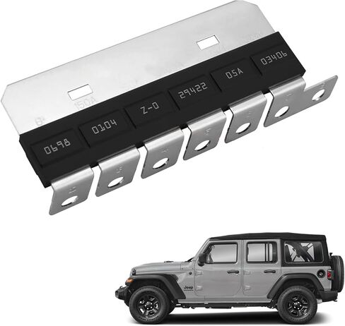 68368853AA 956-600 Z Case Fuse Array متوافق مع Jeep Wrangler JL 2018-2023 & Jeep Gladiator JT 2020 ، مربع كتلة الصمامات الرئيسي استبدال# 956600 in Kuwait