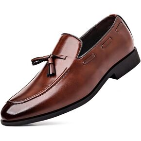 Men's Loafers Dress Shoes Loafers Formal Tassels Business Casual Tuxedo Shoes