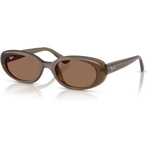Ray-Ban RB4441D Oval Sunglasses for Men for Women + BUNDLE WIth Designer iWear Complimentary Eyewear Kit