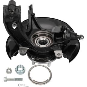 DRIVESTAR LK018 698-474 Steering Knuckle Wheel Hub Assembly Front Passenger Side 2013 2014 2015 2016 2017 for Honda Accord 2.0L 2.4L L4 3.5L V6