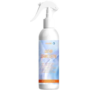 Leather Ceramic Coating for Cars, Vegan Leather Protector for Tesla Cleaning Products, Stain-Proof & UV Protection, Eco-Friendly Interior Ceramic Coating for Tesla Model 3/Y/S/X
