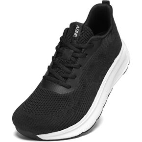 KDN Men's Wide Toe Box Shoes Cushioned Road Running Shoes Non Slip Mens Walking Sneakers for Wide Feet Comfortable Athletic Gym Workout Shoes Wide Width