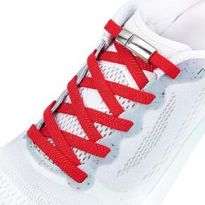 Elastic No Tie Shoe Laces for Kids & Adults, With Magnetic Shoelaces Lock Tieless Shoelaces One Size Fits All