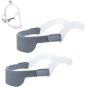 2 Packs Replacement Headgear Straps Compatible with Dreamwear, Comfortable Soft Elasticity Headband with Arms Adjustable Fit Design Supplies for a Snugly Wear