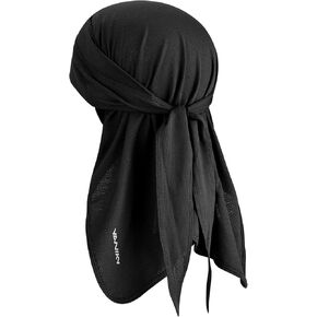 Bandanas Skull Cap for Men Women 3-in-1 Breathable Helmet Liner Face Covering UV Sun Protection Neck Drape Do Rag Cycling Cap