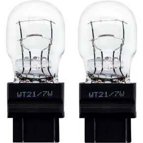 WT21/7W المصابيح الهالوجين 12V OEM البديل القياسي للفرامل الخلفية انعطاف مصابيح الإشارة LING LING ، حزمة 2