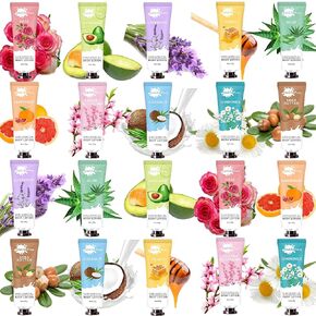 20 Pack Lotion for Women,Body Lotion for Dry Skin,Mothers Day Gifts,Teacher Appreciation,Nurses Week Gifts Bulk 2025,Travel Size Natural Fragrance Body Moisturizer With Shea Butter,Baby Shower Favors