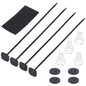 Fan Mounting Kit, 12V Electric Radiator Fan Mounting Kit for Electric Cooling Fan and Transmission Cooler, Electric Radiator Fan Mounting Kit